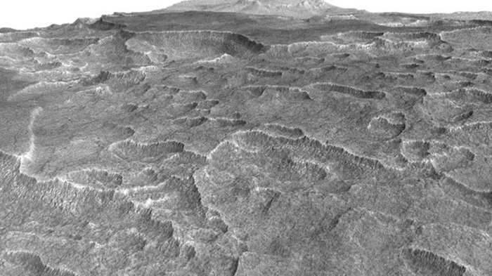 Huge underground ice deposit on Mars is bigger than New Mexico 
